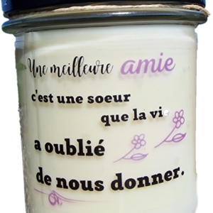 "Ma meilleure amie c'est une soeur que la vie a oublié de nous donner"